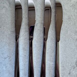 Stainless Steel Serrated Knives Set-4